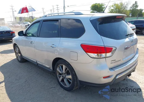 2014 Nissan Pathfinder Platinum from USA, damaged, VIN 5N1AR2MM5EC663973